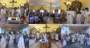 Архієрейська Божественна Літургія в Мукачівському монастирі Отців Василіян