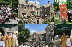 Урочисте відзначення ювілею 400-ліття Василіянського Чину в монастирі Святого Йосафата у Глен-Кові, США