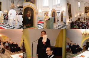 Архієрейська Божественна Літургія та презентація книг присвячених Ювілею Василіянського Чину Св. Йосафата у Варшаві