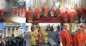 Храмовий празник в Ужгородському катедральному соборі Возвиження Чесного Хреста Господнього