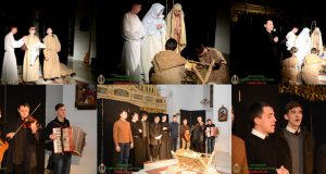 Різдвяний вертеп та коляда братів-василіян Крехівського новіціяту