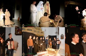 Різдвяний вертеп та коляда братів-василіян Крехівського новіціяту