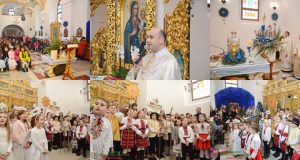 Святкова Божественна Літургія з нагоди Празника Різдва Христового та Різдвяний Вертеп у Малоберезнянському монастирі