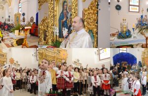 Святкова Божественна Літургія з нагоди Празника Різдва Христового та Різдвяний Вертеп у Малоберезнянському монастирі