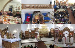 Святкування Празника Різдва Христового в Боронявському монастирі