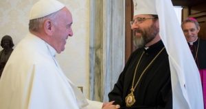 Папа Франциск у листі до Глави УГКЦ: «Від щирого серця благаю для улюбленої України утіхи та миру»