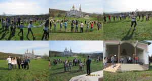 Великодні гаївки при Боронявському монастирі Отців Василіян