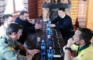 При Мукачівському монастирі відбулась робоча зустріч щодо діяльності капеланської служби в Закарпатській Окрузі Пласту НСОУ