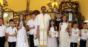 Урочисте Святе Причастя в Мукачівському монастирі