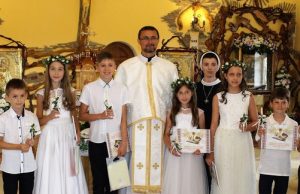 Урочисте Святе Причастя в Мукачівському монастирі