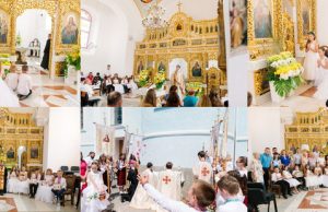 Урочисте перше святе Причастя у Малоберезнянській монастирській парафії