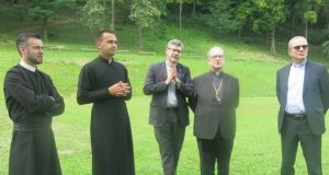 Візит ввічливості Його Ексцеленції єпископа Фауста Тарделлі до Малоберезнянського монастиря