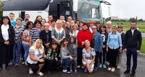 Прочани з Малоберезнянського монастиря на Всеукраїнській прощі до Зарваниці