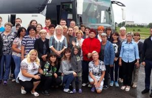 Прочани з Малоберезнянського монастиря на Всеукраїнській прощі до Зарваниці