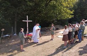 Божественна Літургія для пластунів Мукачівської станиці ім. Олександра Блистіва