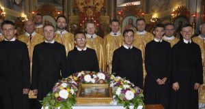 Перші обіти у Крехівському монастирі
