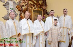 Урочиста Божественна Літургія в Мукачівському монастирі Отців Василіян за участю Протоархимандрита Василіянського Чину Святого Йосафата