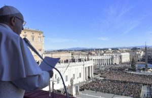 Різдвяне послання Urbi et Orbi Папи Франциска 2018 року