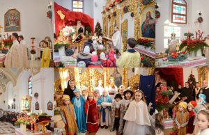 Святкова Божественна Літургія та різдвяний вертеп з нагоди Празника Різдва Христового у Малоберезнянському монастирі