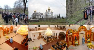 Навечір’я празника Благовіщення ПДМ в Боронявському монастирі