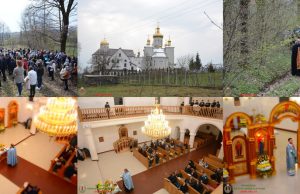 Навечір’я празника Благовіщення ПДМ в Боронявському монастирі