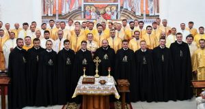 Складення довічних обітів Богові у Василіянському монастирі в Брюховичах