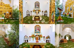 Василіянський храм у Малоберезнянському монастирі на храмове свято Зіслання Святого Духа – 2019