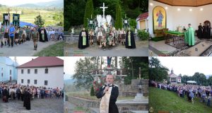 Вечірні богослужіння з нагоди відпустового празника Зіслання Святого Духа у Малоберезнянському монастирі Отців Василіян