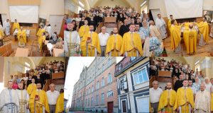 Святкування празника Серця Христового в історичному Ужгородському монастирі Отців Василіян