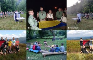Мандрівка пластунів Мукачівської станиці до с. Лумшори