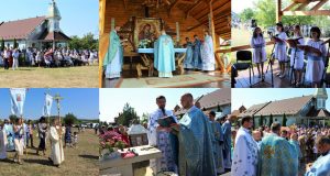 Святкова Божественна Літургія з нагоди празника Успіння Пресвятої Богородиці в Мукачівському монастирі