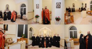 Велика Вечірня з Литією з нагоди храмового празника в монастирі Сестер Василіянок у м. Перечині