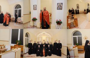 Велика Вечірня з Литією з нагоди храмового празника в монастирі Сестер Василіянок у м. Перечині