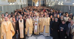 Глава УГКЦ відвідав із пастирським візитом монастир Головної управи Василіянського Чину в Римі