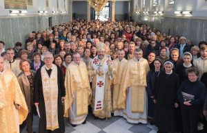 Глава УГКЦ відвідав із пастирським візитом монастир Головної управи Василіянського Чину в Римі