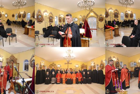 Вшанування Св. Священномученика Йосафата за участю монаших спільнот Мукачівської греко-католицької єпархії в рамках Ювілейного року у Василіянській Провінції Св. Миколая