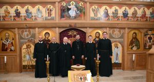 Візит Протоігумена Провінції Св. Миколая до правлячого єпископа Ньїредьгазької єпархії 01