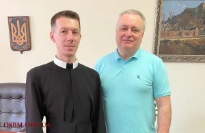 Зустріч Протоігумена Провінції Св. Миколая з ректором Ужгородського національного університету
