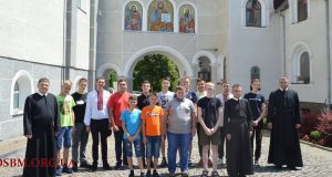 Молитовна Зустріч з хлопцями при монастирі Чину Святого Василія Великого в Бороняві