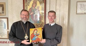Зустріч Протоігумена Василіянської Провінції Св. Миколая в Україні з Главою Української Греко-Католицької Церкви