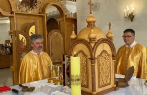 Вшанування мощей Св. Миколая в Боронявському монастирі