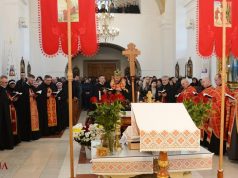 ПОХОРОННІ БОГОСЛУЖІННЯ ЗА УПОКІЙ БРАТА ТАДЕЯ ВАРГУЛИЧА ЧСВВ